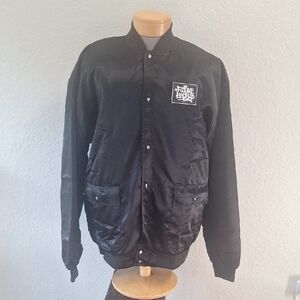 Future Legend Lightweight Black Snap Front Jacket